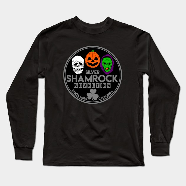 Silver Shamrock Novelties Long Sleeve T-Shirt by SuperEdu